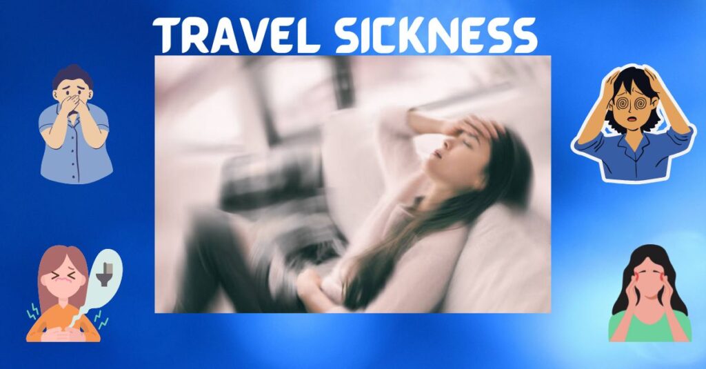 signs of travel sickness in infants